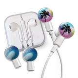 dekaSlides Earbuds | Headphones with Slide On Decal Graphics Combo Pack | MaxStrata®