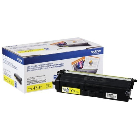 Brother TN433Y Yellow Toner (High Yield) | MaxStrata®