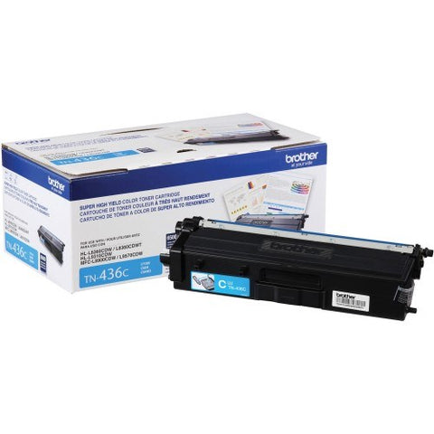 Brother TN436C Cyan Toner (High Yield) | MaxStrata®