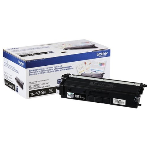 Brother TN436BK Black Toner (High Yield) | MaxStrata®