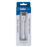 ChargeHub CableLinx Lightning to USB Charge & Sync Cable - White | MaxStrata®