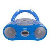 HamiltonBuhl Listening Center with Boombox and 6 Deluxe Over-Ear Headphones | MaxStrata®