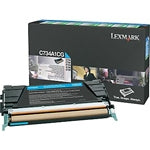 Lexmark C734A1CG Cyan Toner (Standard Yield) | MaxStrata®