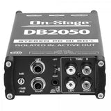 On-Stage Active Stereo Multimedia DI Box (DB2050) | MaxStrata®