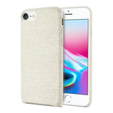 Reiko iPhone 7/8/SE2 Herringbone Fabric in Beige | MaxStrata