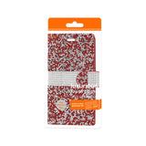 Reiko iPhone 6 Plus Diamond Rhinestone Wallet Case in Red | MaxStrata