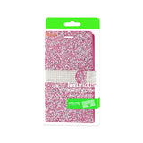 Reiko ZTE Grand X Max 2 Diamond Rhinestone Wallet Case in Pink | MaxStrata