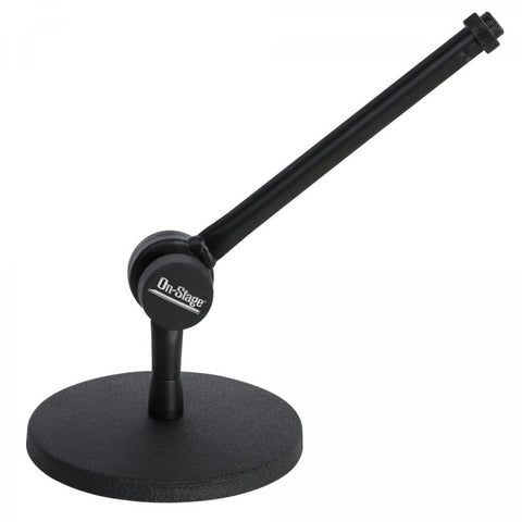 On-Stage Posi-Lok Desktop Mic Stand (DS300B) | MaxStrata®