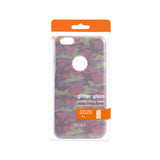 Reiko iPhone 6 Plus/ 6S Plus Shine Glitter Shimmer Camouflage Hybrid Case in Camouflage Purple | MaxStrata