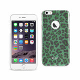 Reiko iPhone 6 Plus/ 6S Plus Shine Glitter Shimmer Hybrid Case in Leopard Green | MaxStrata