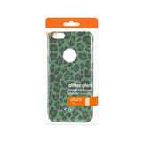 Reiko iPhone 6 Plus/ 6S Plus Shine Glitter Shimmer Hybrid Case in Leopard Green | MaxStrata