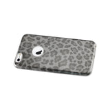 Reiko iPhone 6 Plus/ 6S Plus Shine Glitter Shimmer Leopard Hybrid Case in Silver | MaxStrata