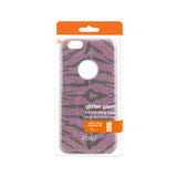 Reiko iPhone 6/ 6S Shine Glitter Shimmer Tiger Stripe Hybrid Case in Purple | MaxStrata