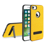 Reiko iPhone 7/8/SE2 Denim Texture TPU Protector Cover in Yellow | MaxStrata