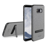 Reiko Samsung Galaxy S8 Edge /S8+ /S8+/ S8 Plus Denim Texture TPU Protector Cover in Gray | MaxStrata