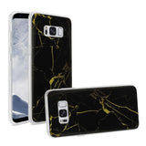 Reiko Samsung Galaxy S8 Edge /S8+ /S8+/ S8 Plus Streak Marble iPhone Cover in Black | MaxStrata