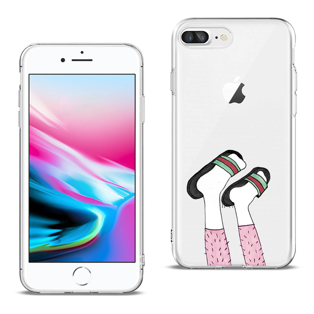 Reiko Apple iPhone 8 Plus Design Air Cushion Case with Feet Design | MaxStrata