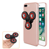 Reiko iPhone 8 Plus/ 7 Plus Case with Fidget Spinner Clip On in Rose Gold | MaxStrata