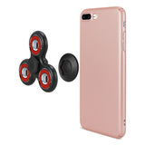 Reiko iPhone 8 Plus/ 7 Plus Case with Fidget Spinner Clip On in Rose Gold | MaxStrata