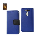 Reiko LG V10 3-in-1 Wallet Case in Navy | MaxStrata