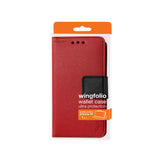 Reiko LG V10 3-in-1 Wallet Case in Red | MaxStrata