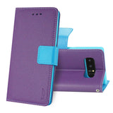 Reiko Samsung Galaxy Note 8 3-in-1 Wallet Case in Purple | MaxStrata