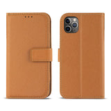 Reiko Apple iPhone 11 Pro 3-in-1 Wallet Case in Brown | MaxStrata