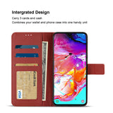 Reiko Samsung Galaxy A70 3-in-1 Wallet Case in Red | MaxStrata