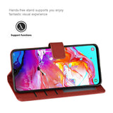 Reiko Samsung Galaxy A70 3-in-1 Wallet Case in Red | MaxStrata