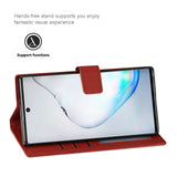 Reiko Samsung Galaxy Note 10 Plus 3-in-1 Wallet Case in Red | MaxStrata