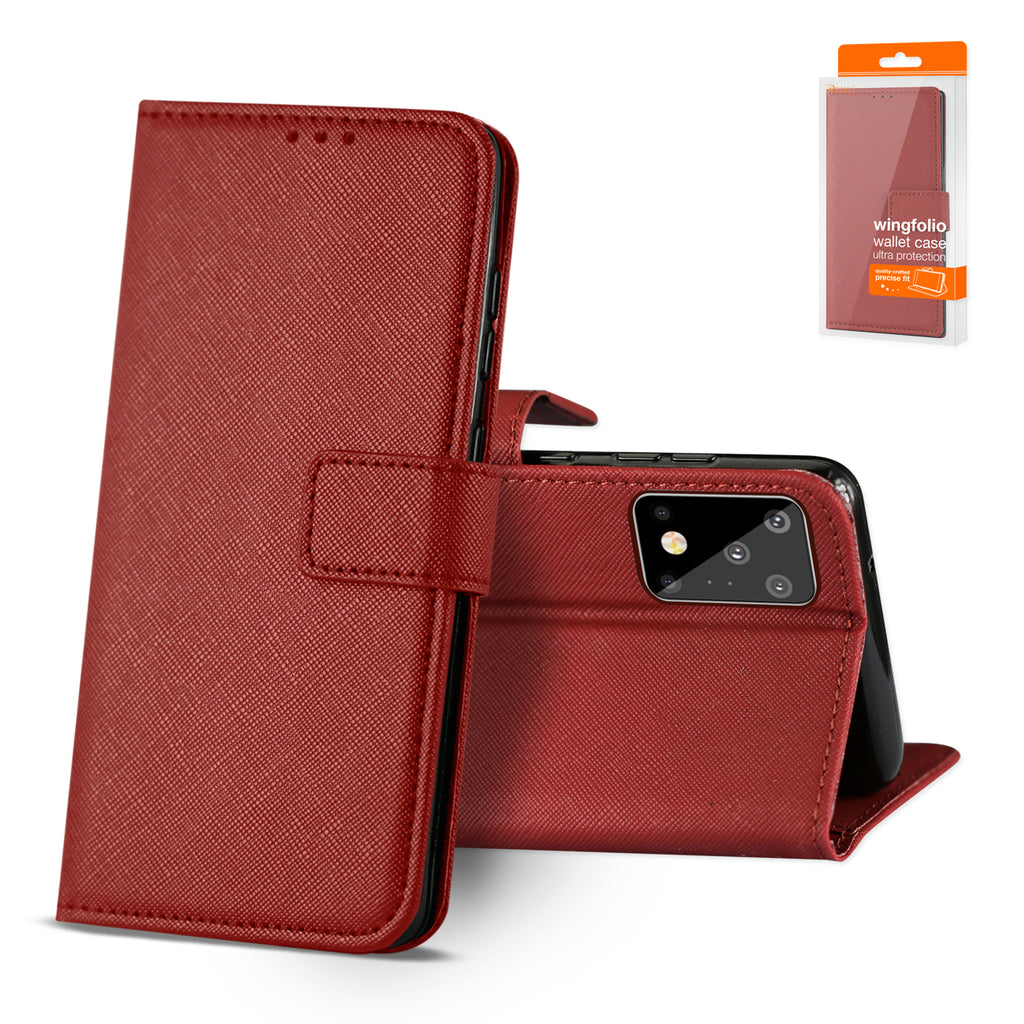 Reiko Samsung Galaxy S20 Ultra 3-in-1 Wallet Case in Red | MaxStrata