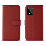 Reiko Samsung Galaxy S20 Ultra 3-in-1 Wallet Case in Red | MaxStrata