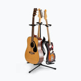 On-Stage Tri Flip-It® Guitar Stand (GS7353B-B) | MaxStrata®