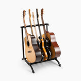 On-Stage Five-Space Foldable Multi-Guitar Rack (GS7561) | MaxStrata®