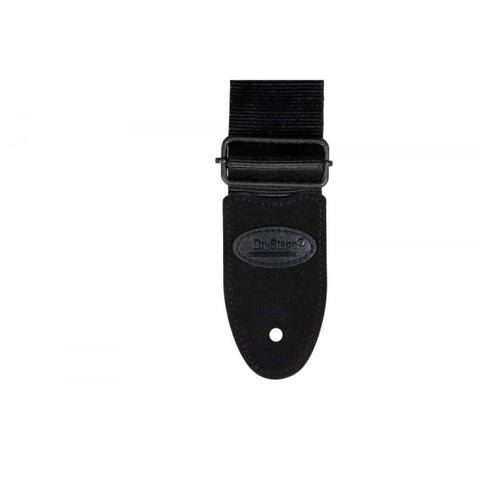 On-Stage Seatbelt Guitar Strap (GSA20BK) | MaxStrata®