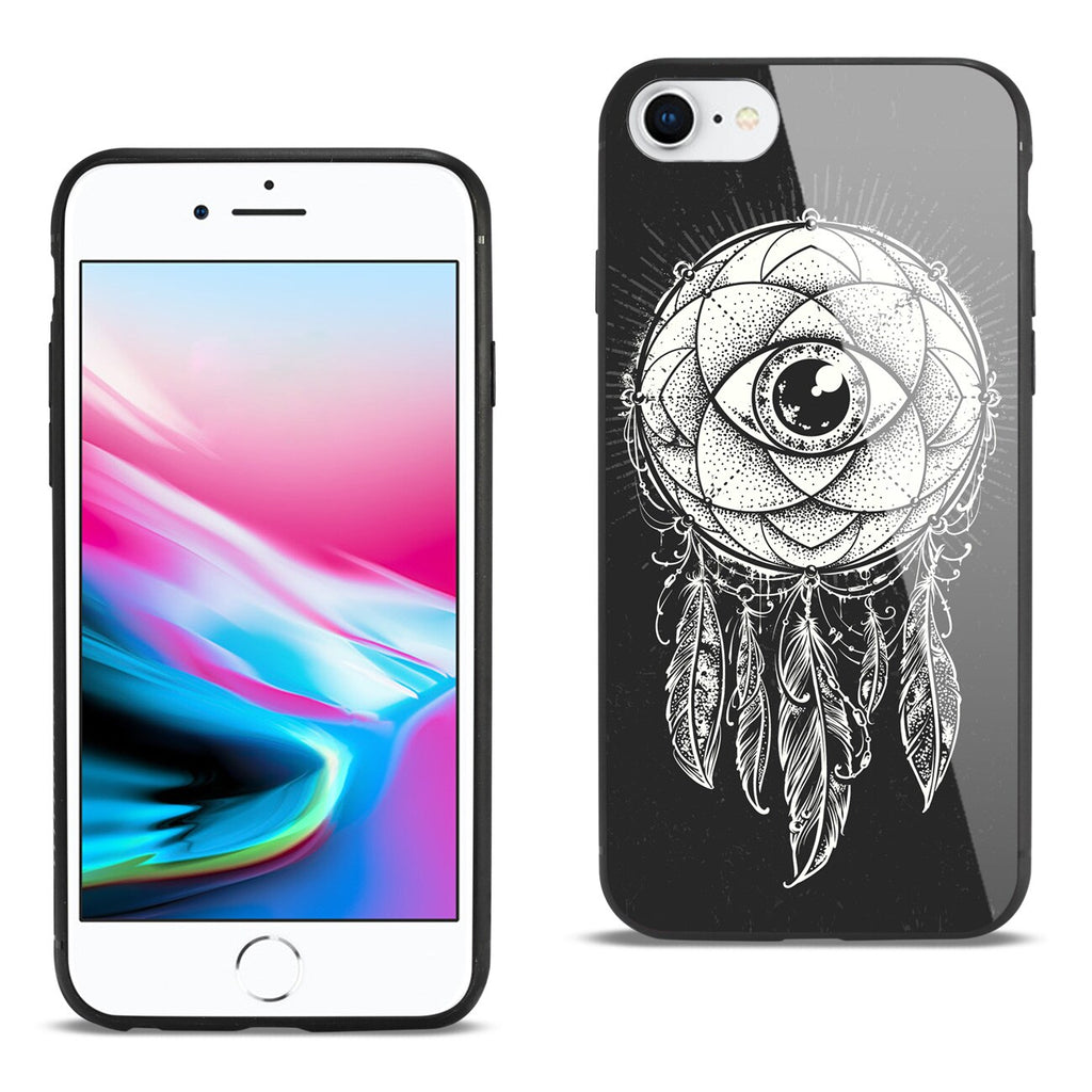 Reiko iPhone 7/8/SE2 Hard Glass Design TPU Case | MaxStrata