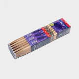 On-Stage Hickory Drum Sticks (5A, Nylon Tip, 12pr) (HN5A) | MaxStrata®