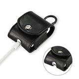 Reiko Leather Case for Airpod in Black | MaxStrata