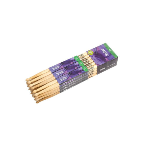 On-Stage Hickory Drum Sticks (7A, Wood Tip, 12pr) (HW7A) | MaxStrata®