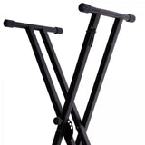 On-Stage Double-X Keyboard Stand with Bolted Construction (KS7171) | MaxStrata®