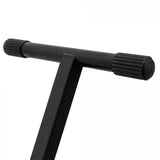 On-Stage ERGO-LOK Single-X Keyboard Stand with Welded Construction (KS7290) | MaxStrata®