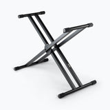 On-Stage ERGO-LOK Double-X Keyboard Stand with Welded Construction (KS7291) | MaxStrata®