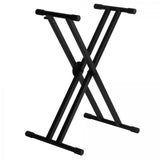 On-Stage ERGO-LOK Double-X Keyboard Stand with Welded Construction (KS7291) | MaxStrata®