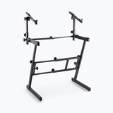 On-Stage Folding-Z Keyboard Stand with Second Tier (KS7365EJ) | MaxStrata®