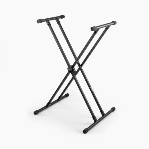 On-Stage Double-X Bullet Nose Keyboard Stand with Lok-Tight Construction (KS8191XX) | MaxStrata®