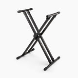 On-Stage ERGO-LOK Double-X Keyboard Stand with Lok-Tight Construction (KS8291XX) | MaxStrata®