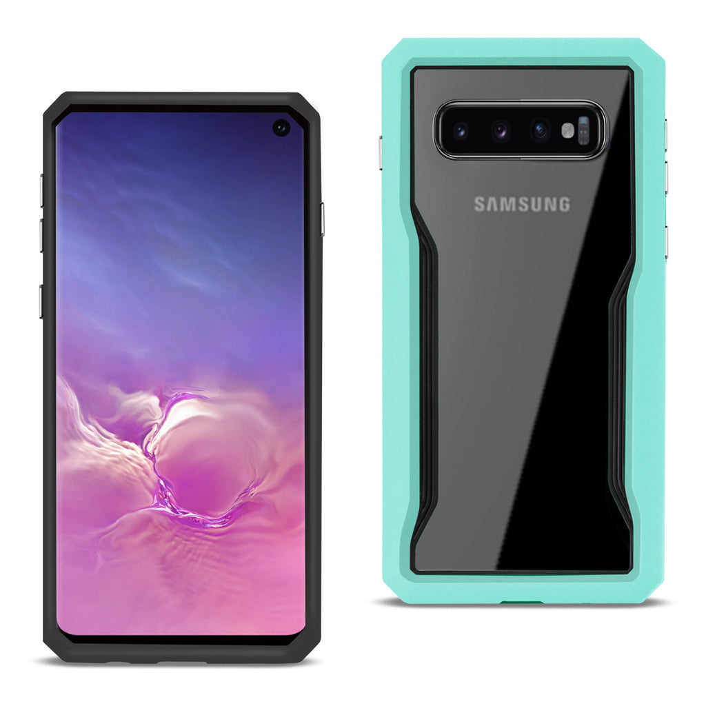 Reiko Samsung Galaxy S10 Protective Cover in Blue | MaxStrata