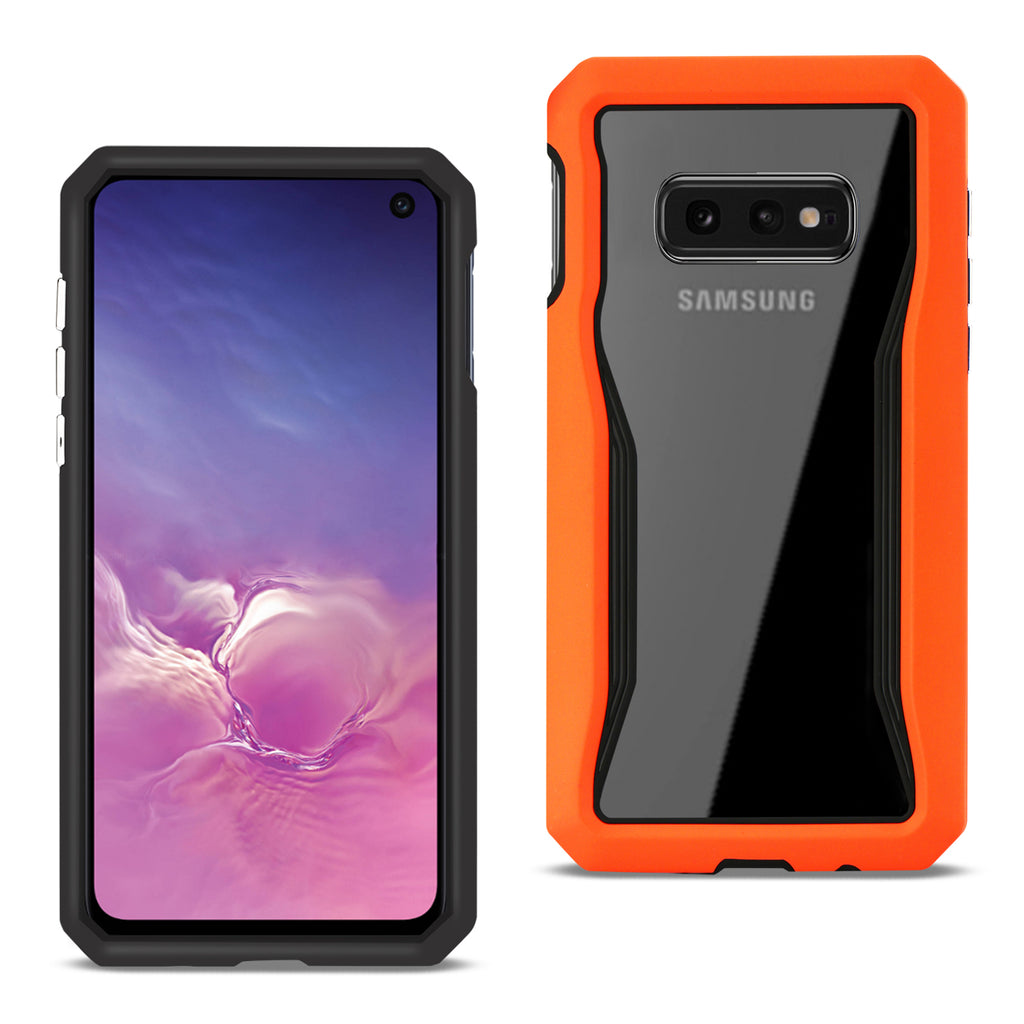 Reiko Samsung Galaxy S10E Protective Cover in Orange | MaxStrata