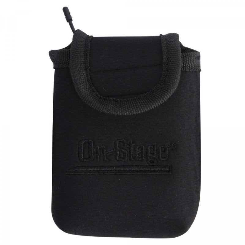 On-Stage Wireless Transmitter Pouch with Guitar Strap (MA1335) | MaxStrata®