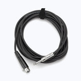 On-Stage Hi-Z Mic Cable (20', XLR-QTR) (MC12-20HZ) | MaxStrata®